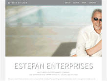 Tablet Screenshot of estefan.com